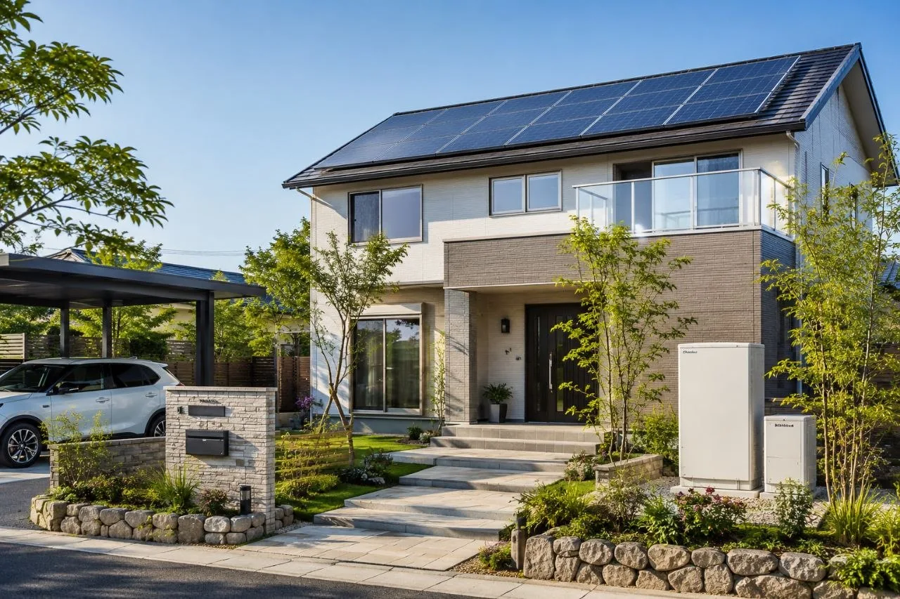 住宅・太陽光・蓄電池・外構・カーポート